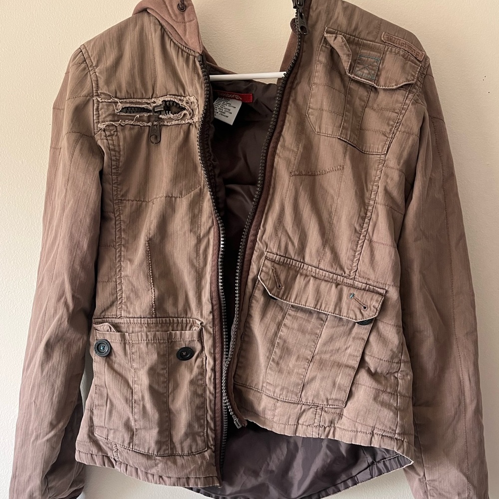 Brown Cargo Jacket